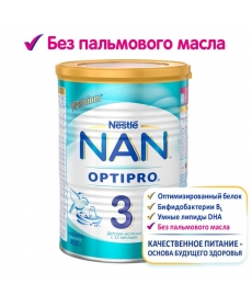 Nestle Смесь NAN 3 Optipro 400г Nestle Смесь NAN 3 Optipro 400г