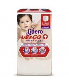 Libero Up&Go 7-11кг 52шт Libero Up&Go 7-11кг 52шт