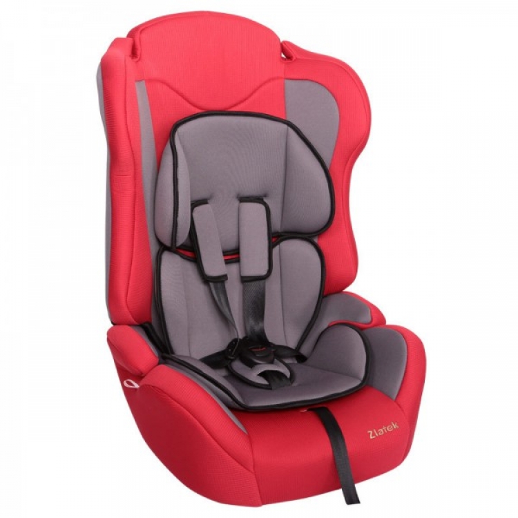 Автокресло ZLATEK "Atlantic" красный, 9-36кг 1-12лет