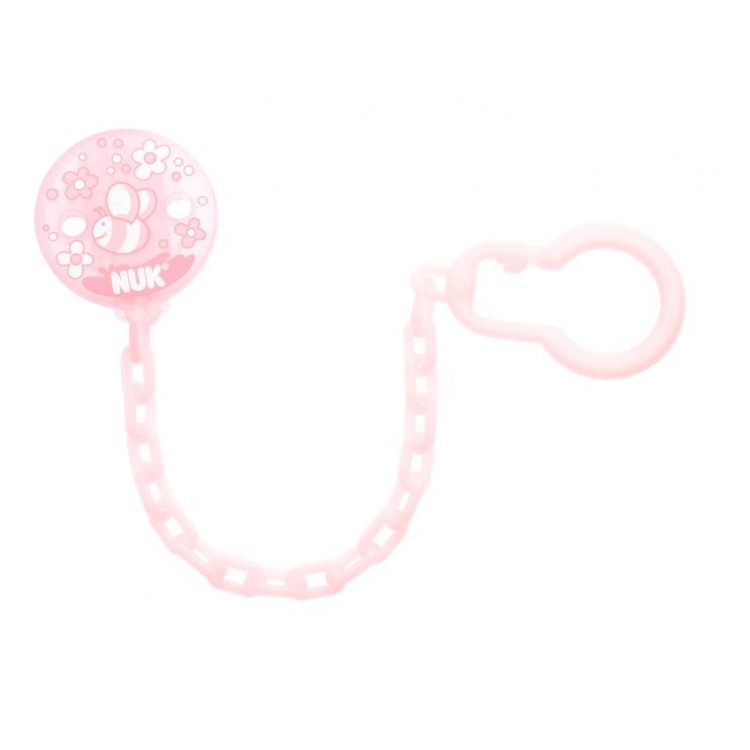НУК BABY ROSE Цепочка пластиковая для пустышки