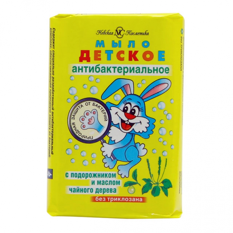 Невская Мыло ДЕТСКОЕ 90г Антибактериальное