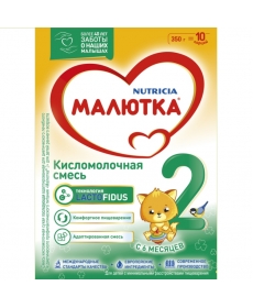 Малютка Кисломолочная 2 Nutricia 350г Малютка Кисломолочная 2 Nutricia 350г