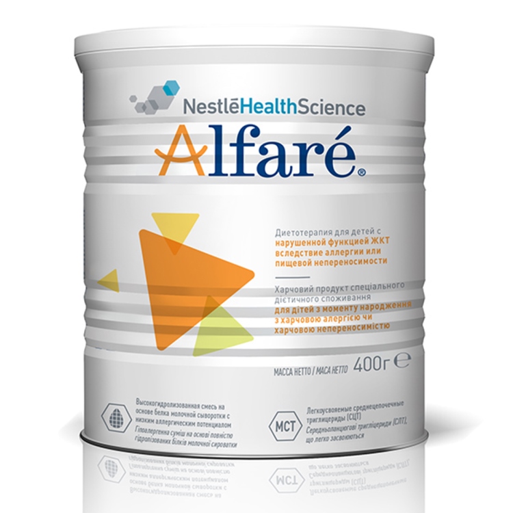 Nestle Alfare 400г гипоаллергенная смесь
