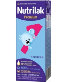 Nutrilak Premium 1 Смесь Стерилизованная Адаптированная 200г