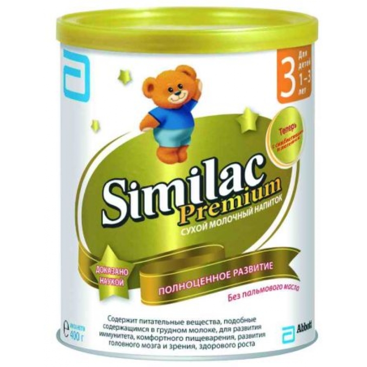 Приготовление сухого молочного напитка Similac Premium 3*