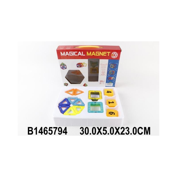 Конструктор магнитный в/к 30*5*23 см