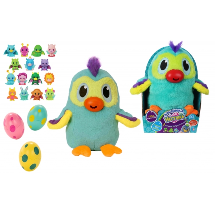 Интерактивная игрушка 1 TOY Т13656 Дразнюка-Несушка Арапопка