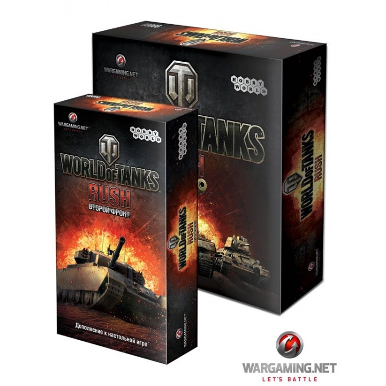 Настольная игра: World of Tanks Rush (2-е рус. изд.)