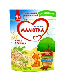 Малютка безмолочная каша Овсяная 200 грамм Малютка безмолочная каша Овсяная 200 грамм