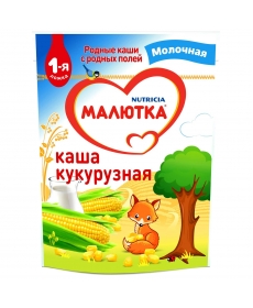 Малютка каша 220г мол. Кукурузная Малютка каша 220г мол. Кукурузная