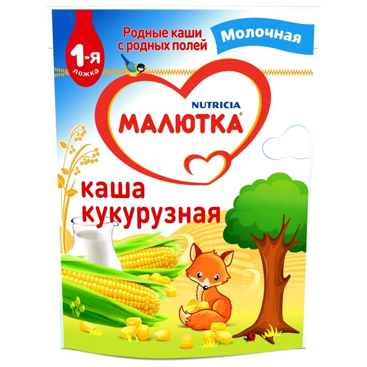 Малютка каша 220г мол. Кукурузная