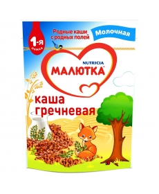 Малютка каша 220г мол. Гречка Малютка каша 220г мол. Гречка