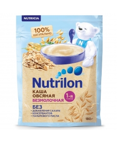 Каша безмолочная Nutrilon овсяная 180 грамм Каша безмолочная Nutrilon овсяная 180 грамм
