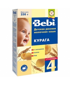 Bebi Молочная Каша Курага 250г