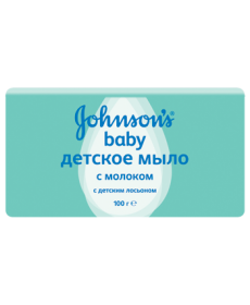 Johnson & Johnson Мыло детское с молоком 100г