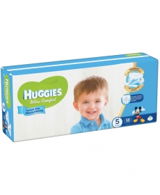 Huggies Ultra Comfort Подгузники для мальчиков (5) 12-22 кг - 64 шт