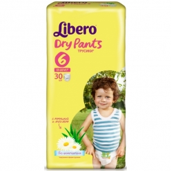 Libero Dry Pants (6) 13-20кг 30шт