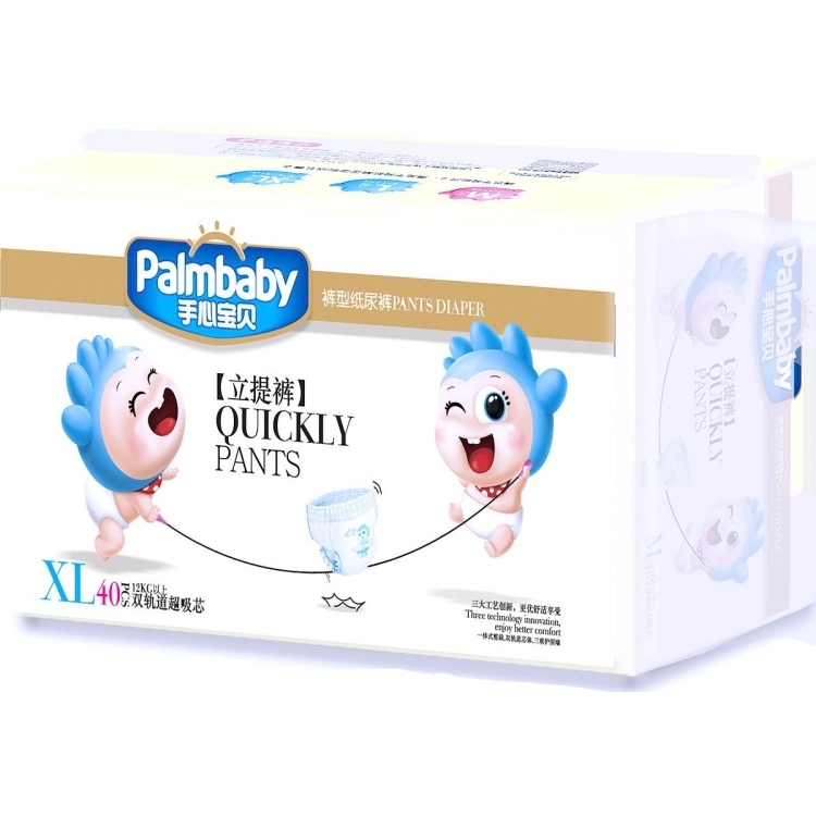 Подгузники-трусики Palmbaby Комфорт XL (12+кг) 40 шт.