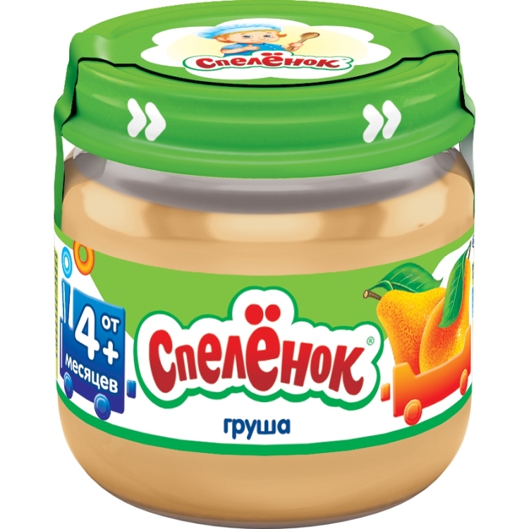 Спелёнок пюре Груша - 80г стекло