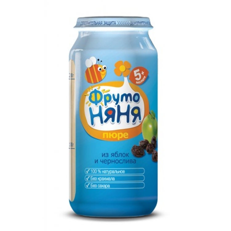 ФрутоНяня Пюре 250г Яблоко/Чернослив