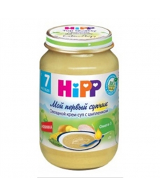 HIPP Пюре 190г Овощной крем-суп с Цыпленком