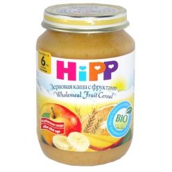 HIPP Пюре 190г Зерновая каша/Фрукты