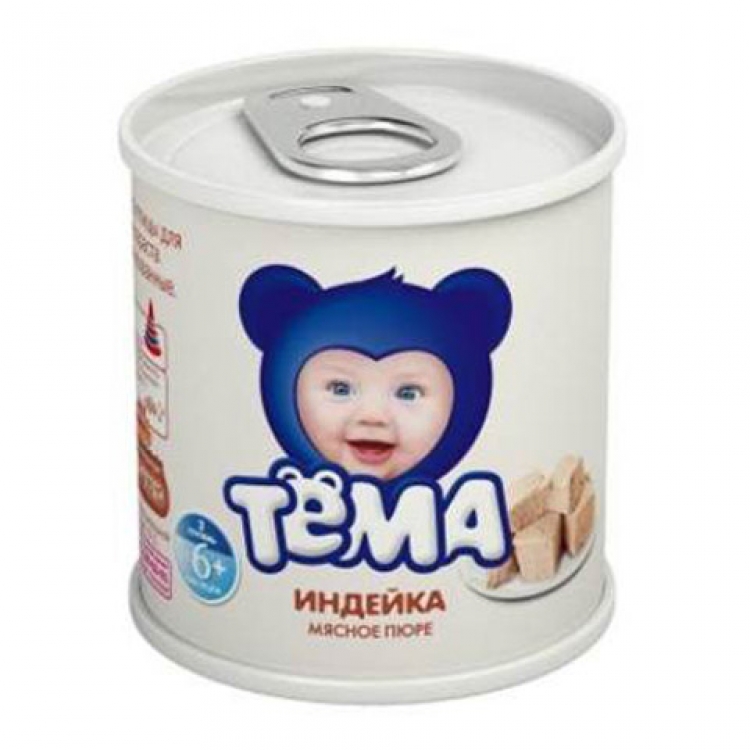 Тёма пюре 100г Индейка