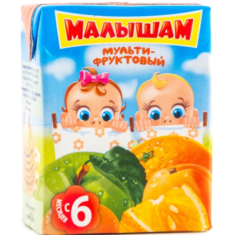 ФрутоНяня Малышам - Нектар Мультифрукт 0,2л