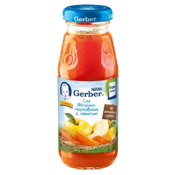 Gerber сок Яблоко/Морковь 175мл