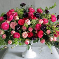 Плюсы авторских букетов в вазе