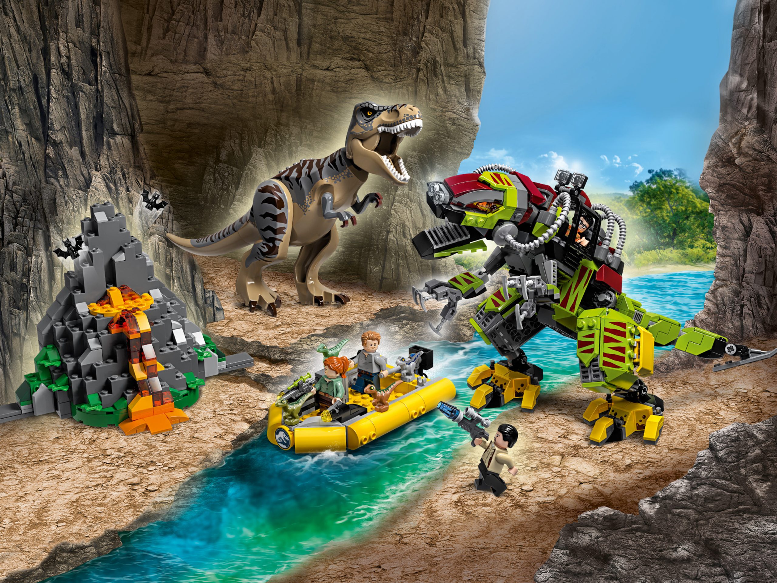 LEGO Jurassic World Тираннозавр