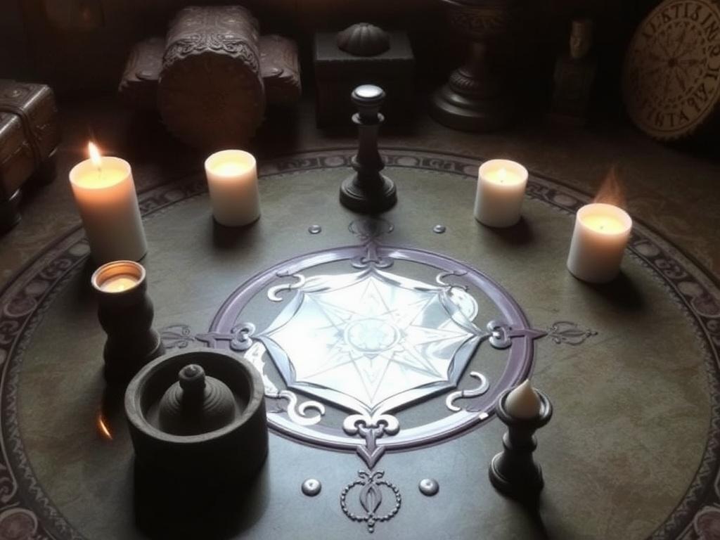 runic rituals for cleansing a spaceфото