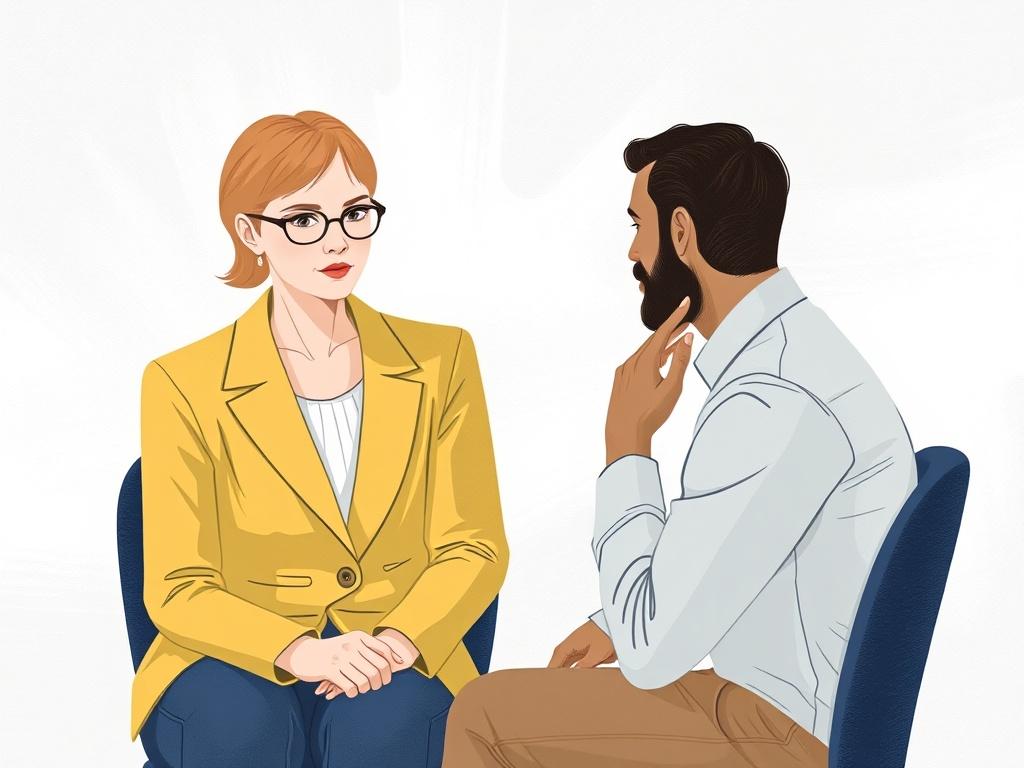 to consult a psychologistфото