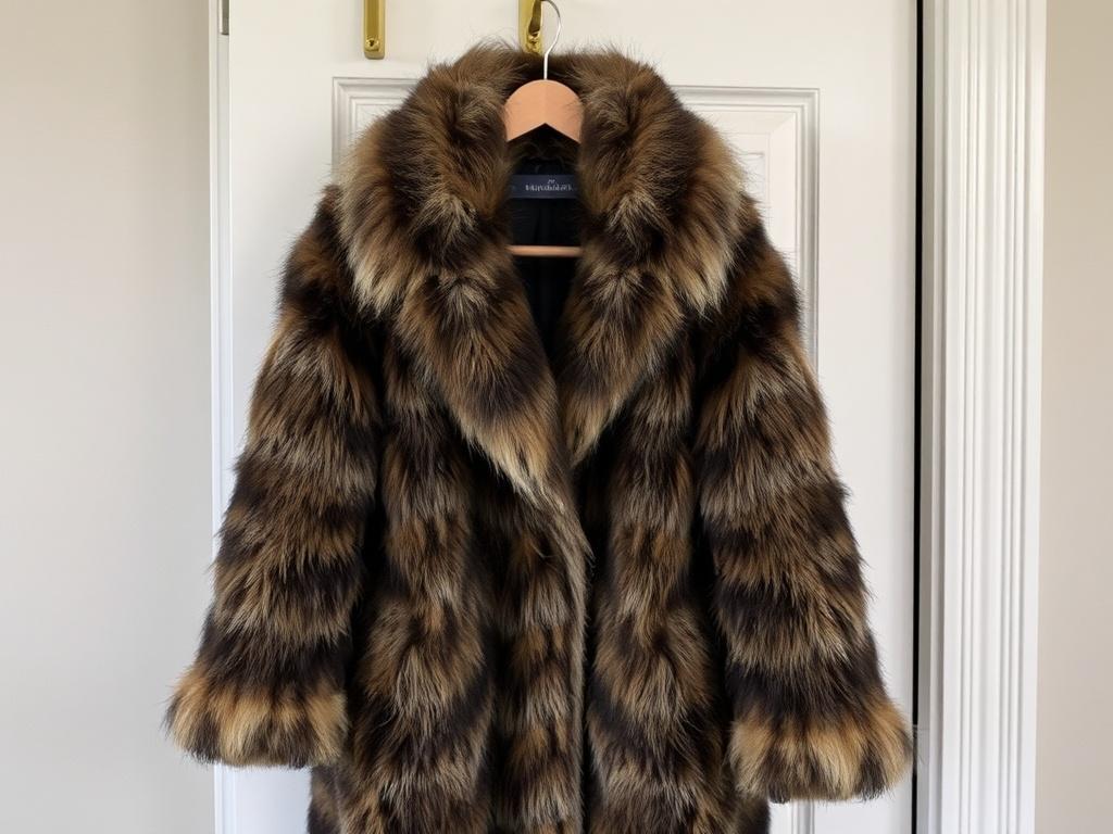 to keep the fur coat at home to keep the fur coat at homeфото