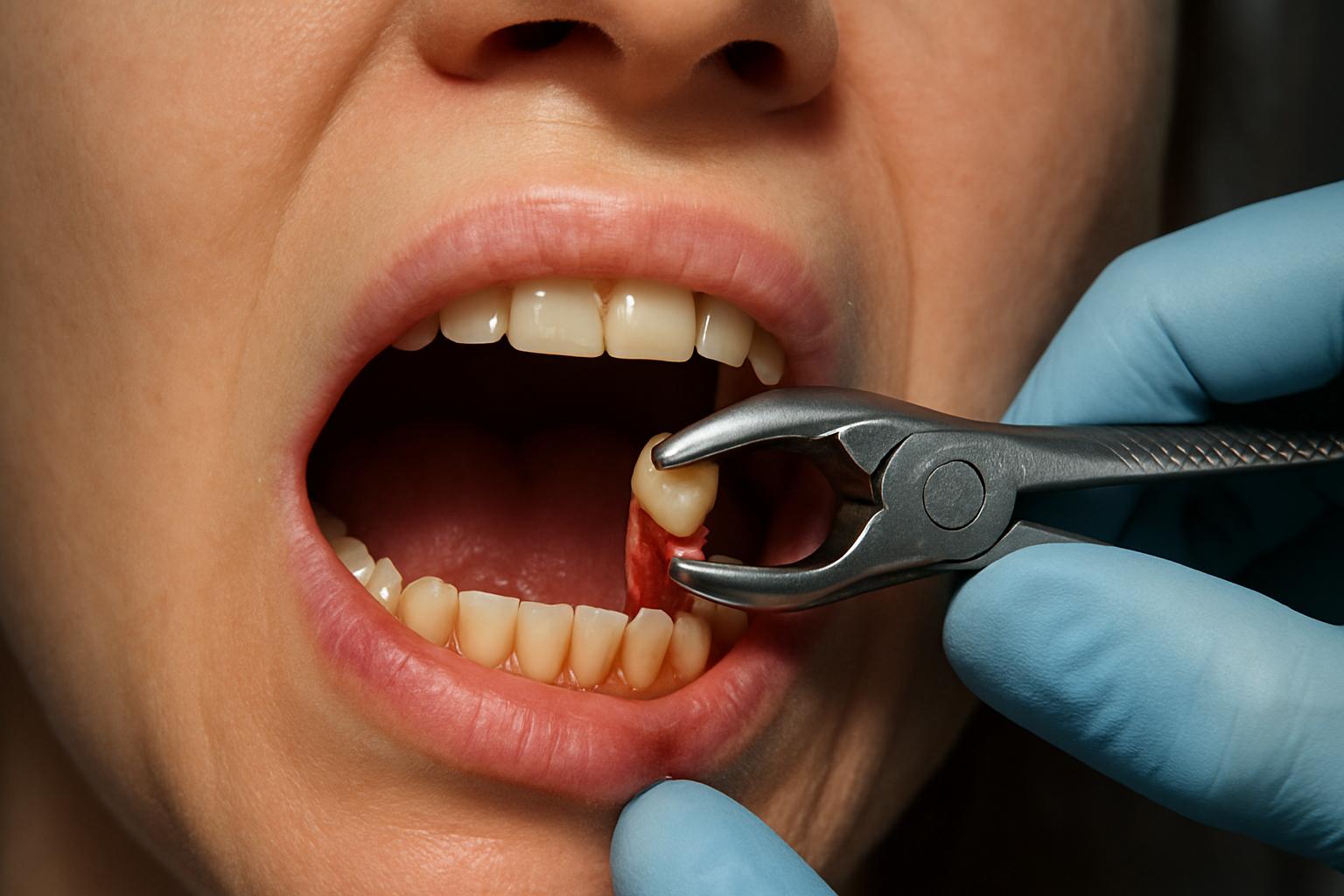 удаление зубовфото