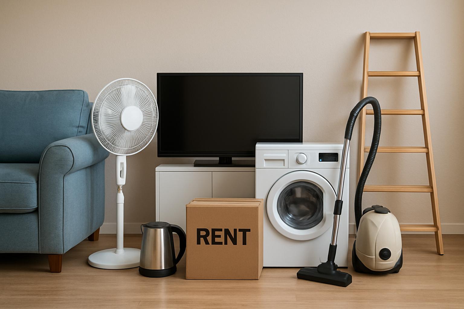 Аренда товаров для дома: как пользоваться, чтобы сэкономить и не пожалеть