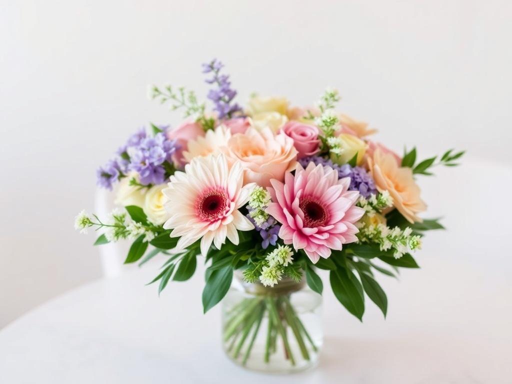 Flowers for a family celebrationфото