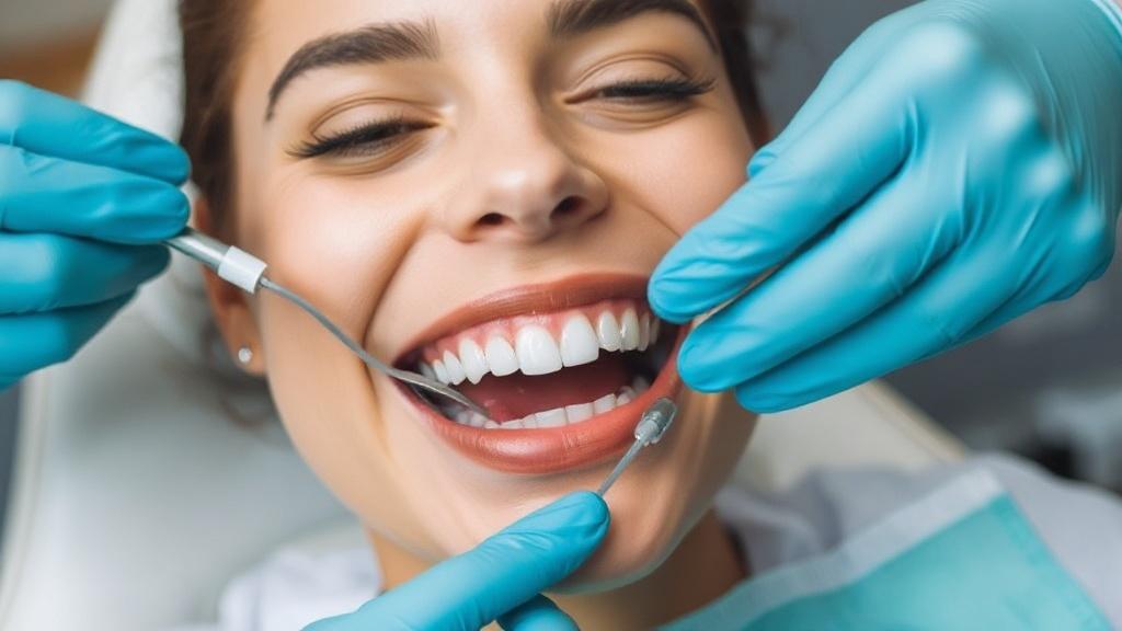 professional teeth cleaningфото